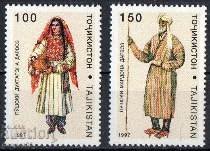 1998. Tadjikistan. Costumele.