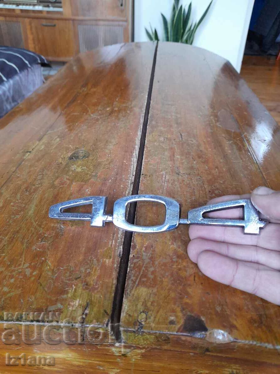 Auction Peugeot emblem, Peugeot 404 Auction Peugeot emblem, Peugeot 404