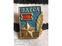 Badge. Sign "Hero City Odessa" USSR