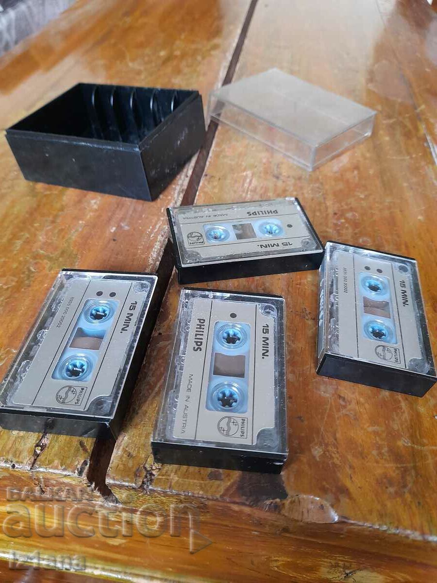 Παλιό κασετόφωνο, κουτί για κασέτες - 5 Παλιό κασετόφωνο, κουτί για κασέτες - 5