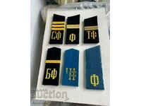 Epaulettes of the sailors of the Navy of the USSR