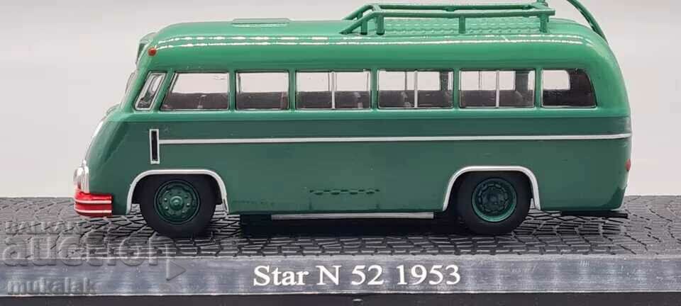1:72 ATLAS STAR N 52 1953 TROLLEY BUS RETRO MODEL with price 20.00 BGN | € 10.23 1:72 ATLAS STAR N 52 1953 TROLLEY BUS RETRO MODEL with price 20.00 BGN | € 10.23