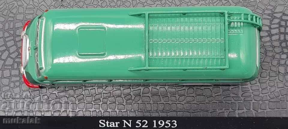 1:72 ATLAS STAR N 52 1953 TROLLEY BUS RETRO MODEL - 6 1:72 ATLAS STAR N 52 1953 TROLLEY BUS RETRO MODEL - 6