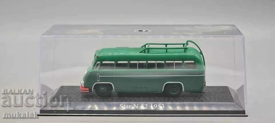 1:72 ATLAS STAR N 52 1953 TROLLEY BUS RETRO MODEL - 7 1:72 ATLAS STAR N 52 1953 TROLLEY BUS RETRO MODEL - 7