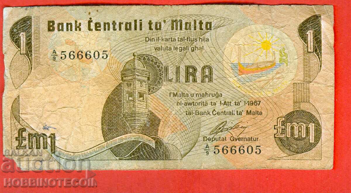 MALTA MALTA - 1 Lira - numarul - numarul 1967 ( 1979 ) - 4