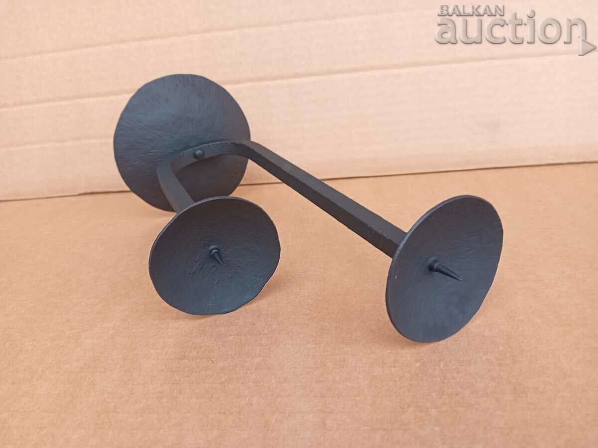 Antique iron handmade candle holder lamp - 5