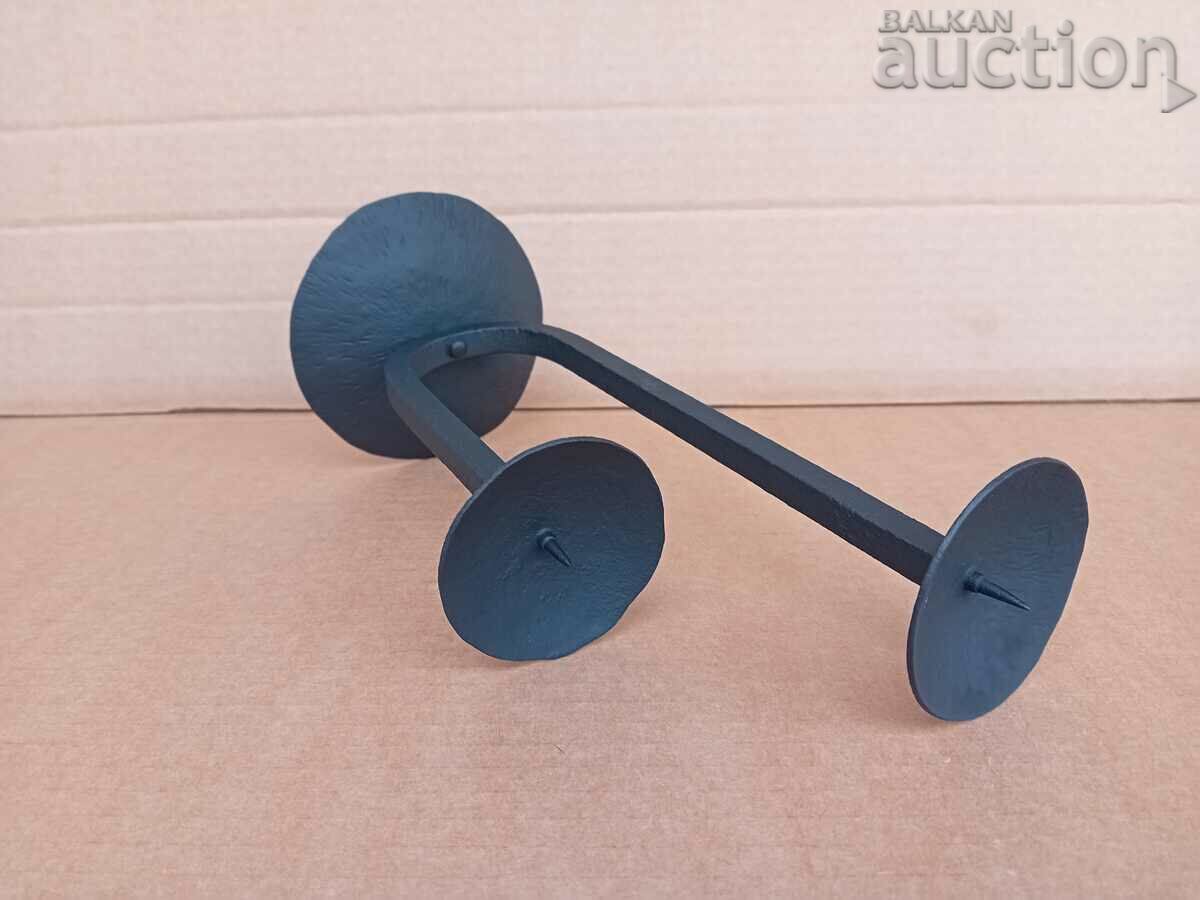 Antique iron handmade candle holder lamp - 6