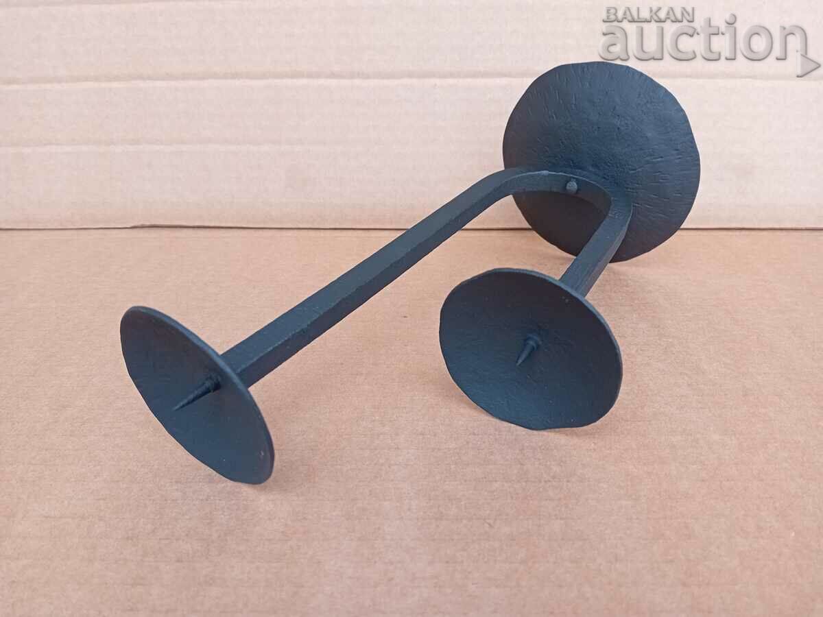 Antique iron handmade candle holder lamp - 7