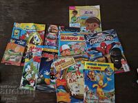 Multe reviste vechi pentru copii
