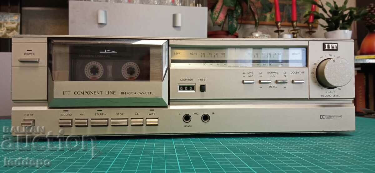 Cassette deck, ITT Hi-Fi 4020A