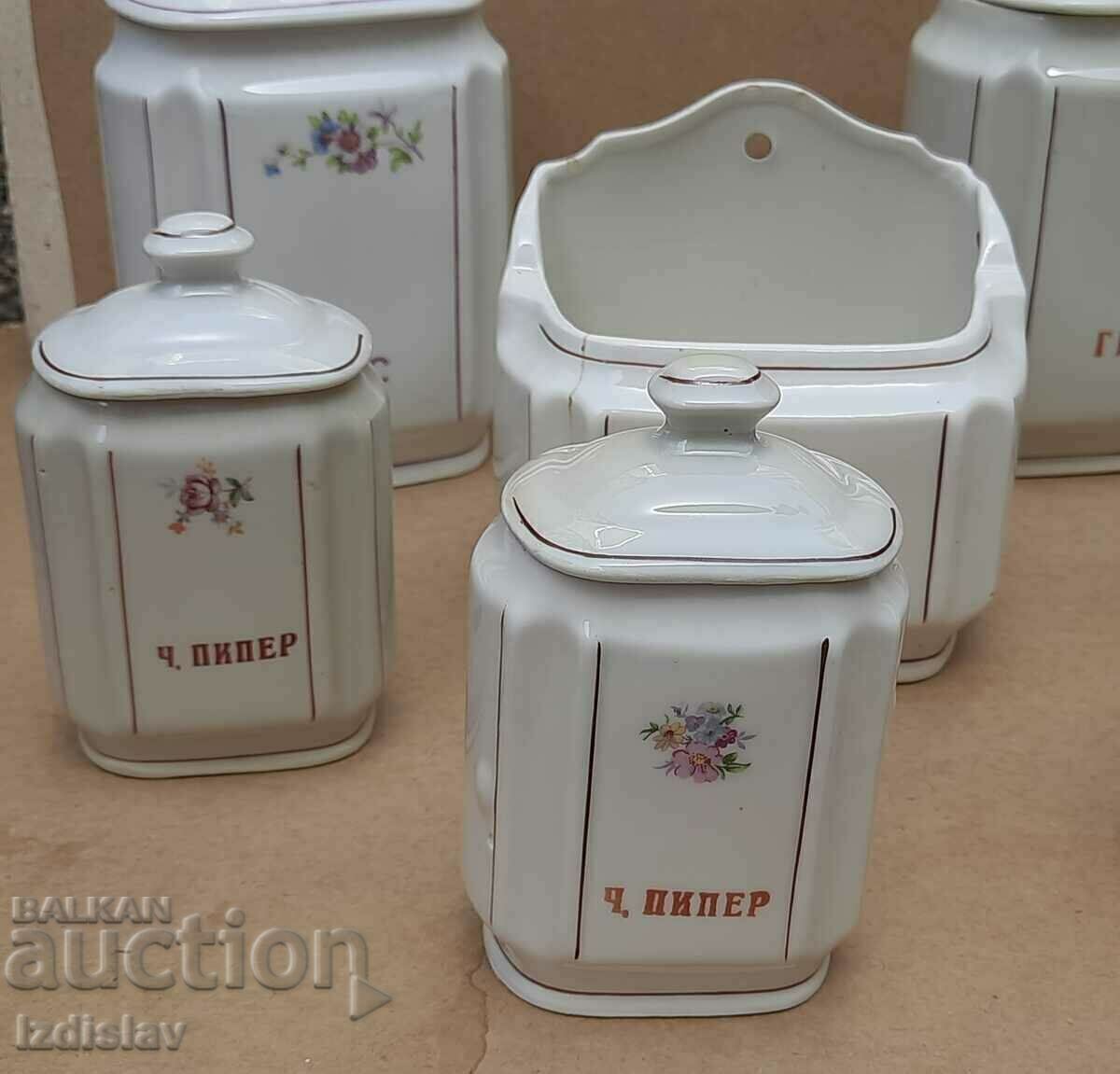 Porcelain spice jars from Sot.vreme - 5