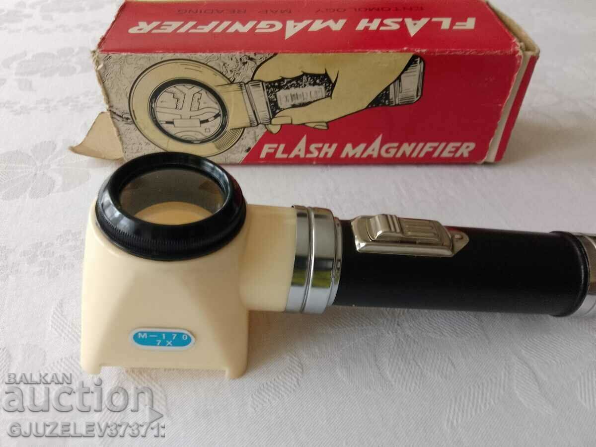 Vintage magnifier with lantern for coins stamps cards and other products - 5 Vintage magnifier with lantern for coins stamps cards and other products - 5