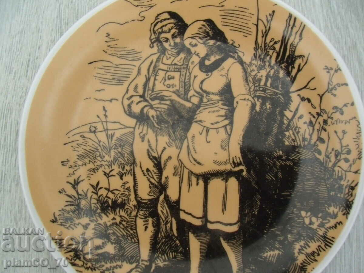 Auction #*7535 old porcelain plate / panel - feltmann Weiden Auction #*7535 old porcelain plate / panel - feltmann Weiden