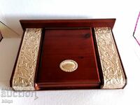 Great old silver-plated box for jewelry, business cards, trinkets