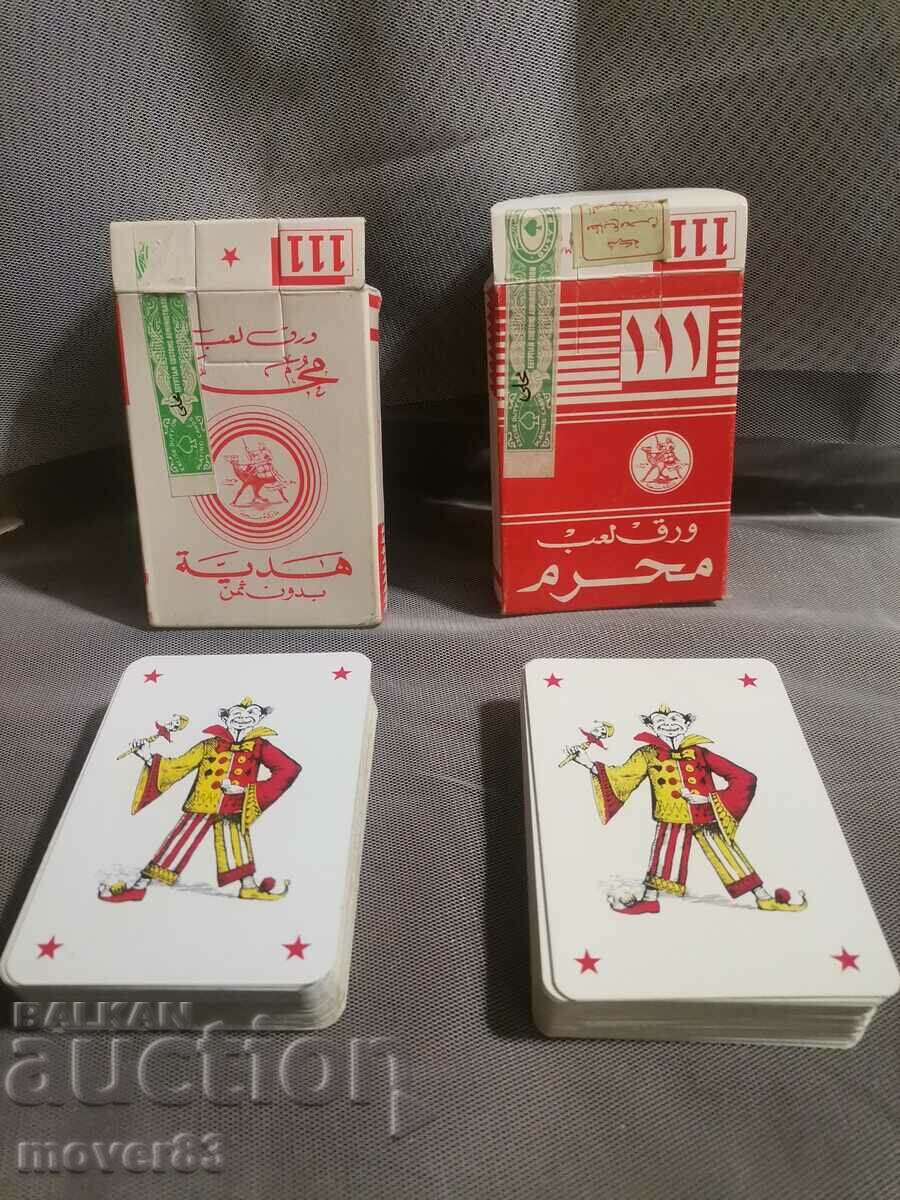 Карти за игра. Тестета. Египет. 70-те години