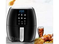 Fryer for frying without fat 5.5 liters with touch screen display