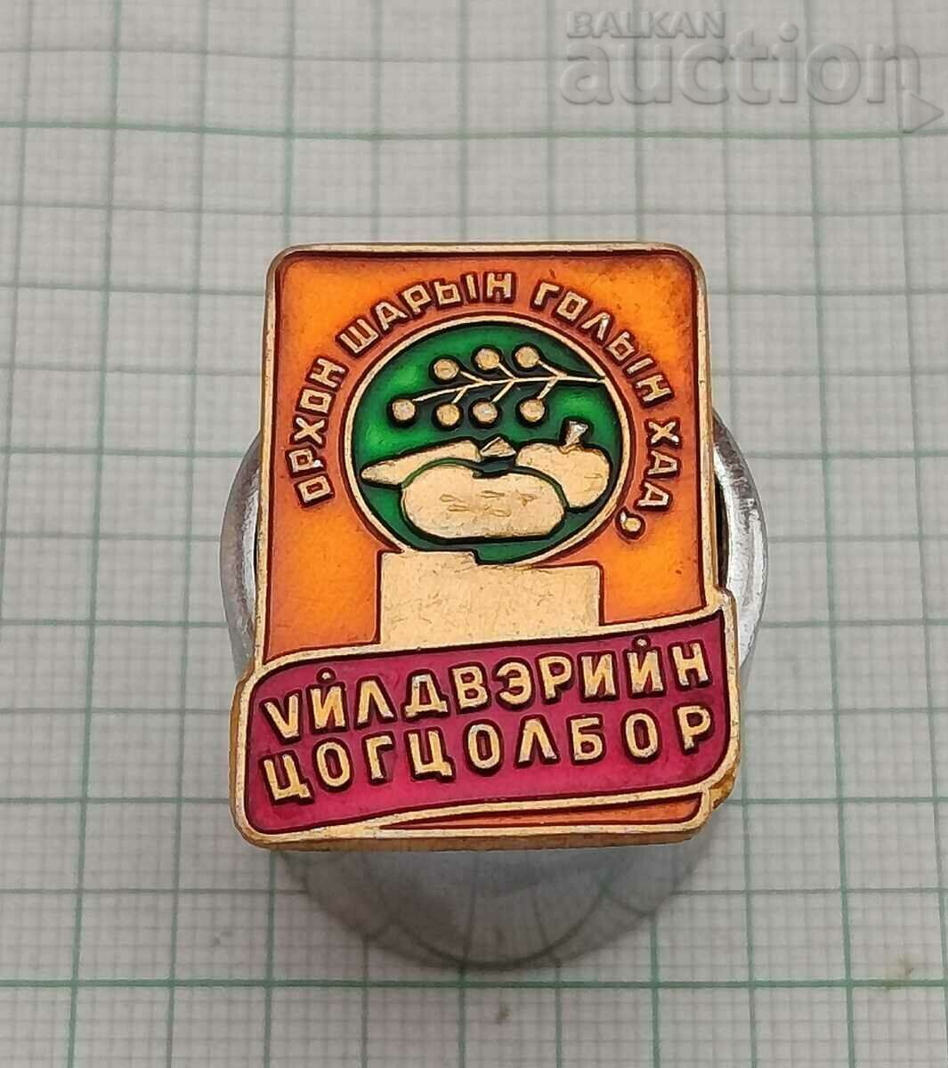 MONGOLIA ORKHON RIVER VALLEY BADGE