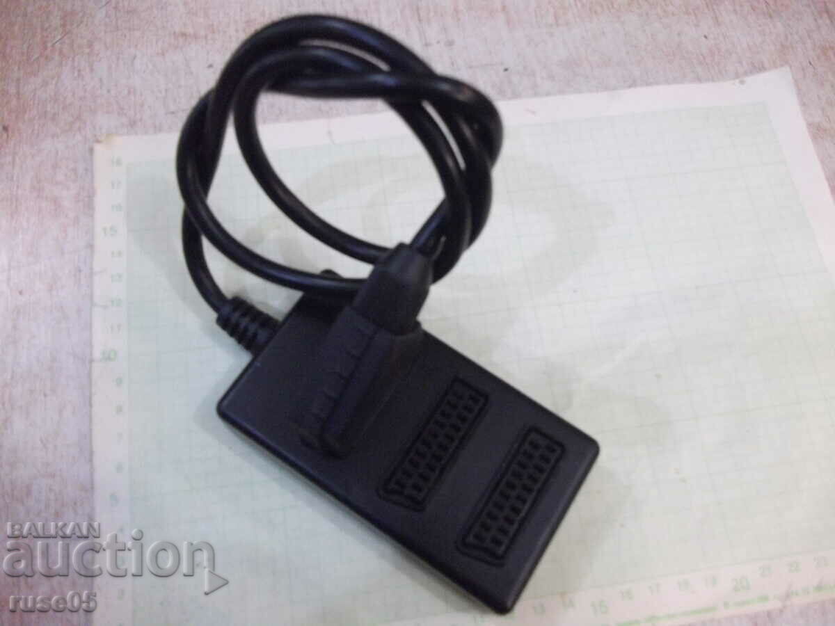 Delivery of Scartbook cable with a splitter of three sockets new - 1