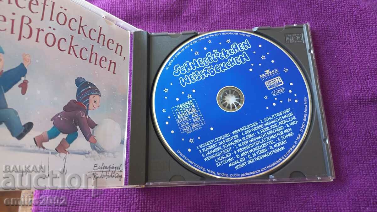 Audio CD Schneeflokchen with price 2.99 BGN | € 1.53