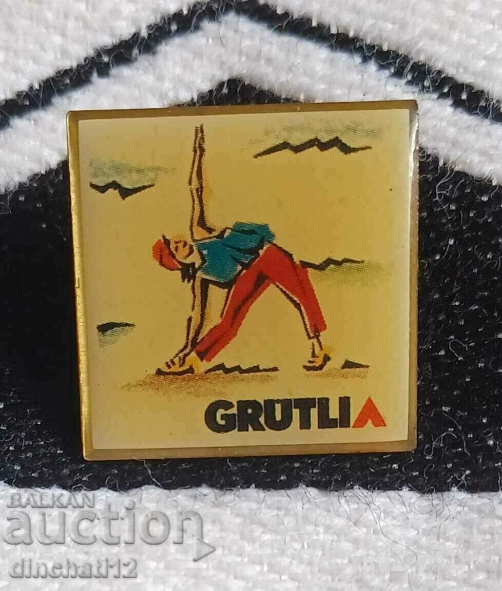 ЗНАЧКА - Художествена гимнастика GRUTLI