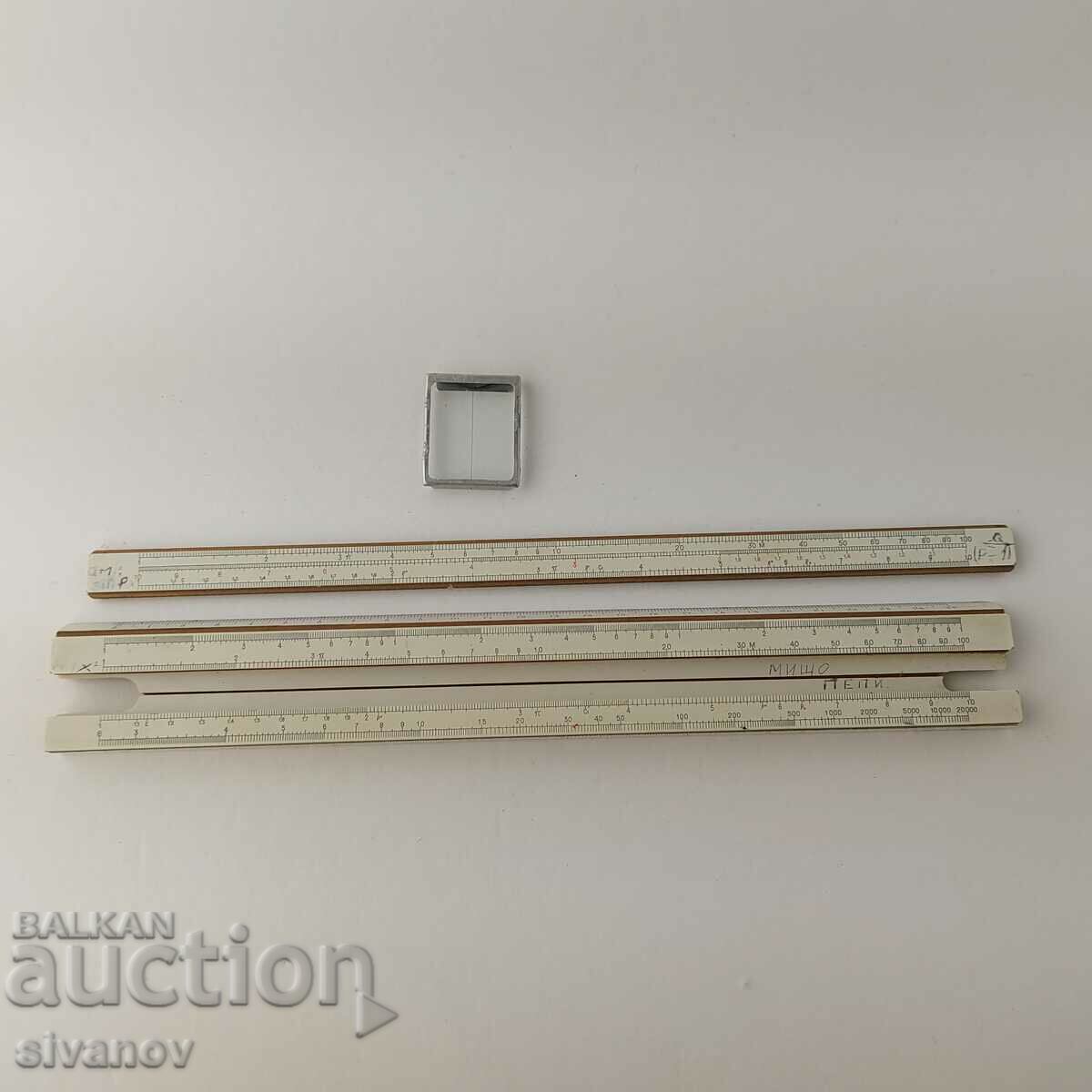 Old Soviet logarithmic line Leningrad 1969 #5583 - 6