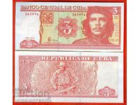 CUBA CUBA COINS 3 Peso issue issue 2005 NEW UNC