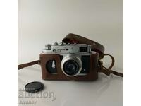 Стар руски фотоапарат Зорки-4 с обектив Индустар-50 #5584