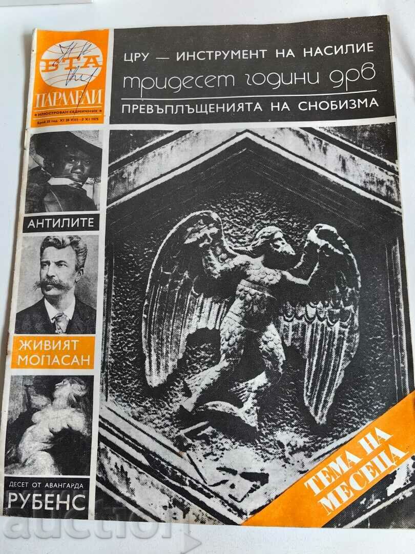 otlevche 1975 ΠΕΡΙΟΔΙΚΟ BTA PARALLELS