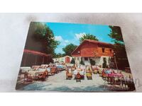 Postcard Pleven Bitov Karadzeikata restaurant 1977
