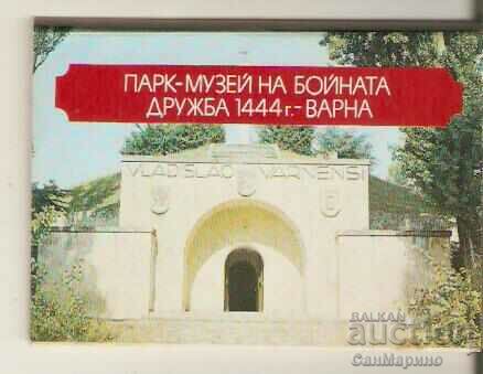 Картичка  България  Варна Дружба Парк-музей Албумче мини