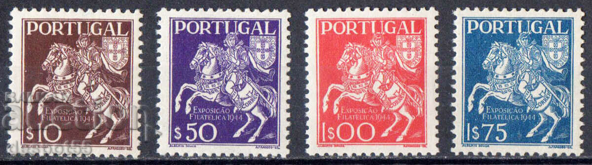 1944. Portugalia. A treia expoziție de timbre de la Lisabona.