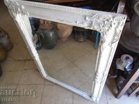 large mirror, baroque style, massive