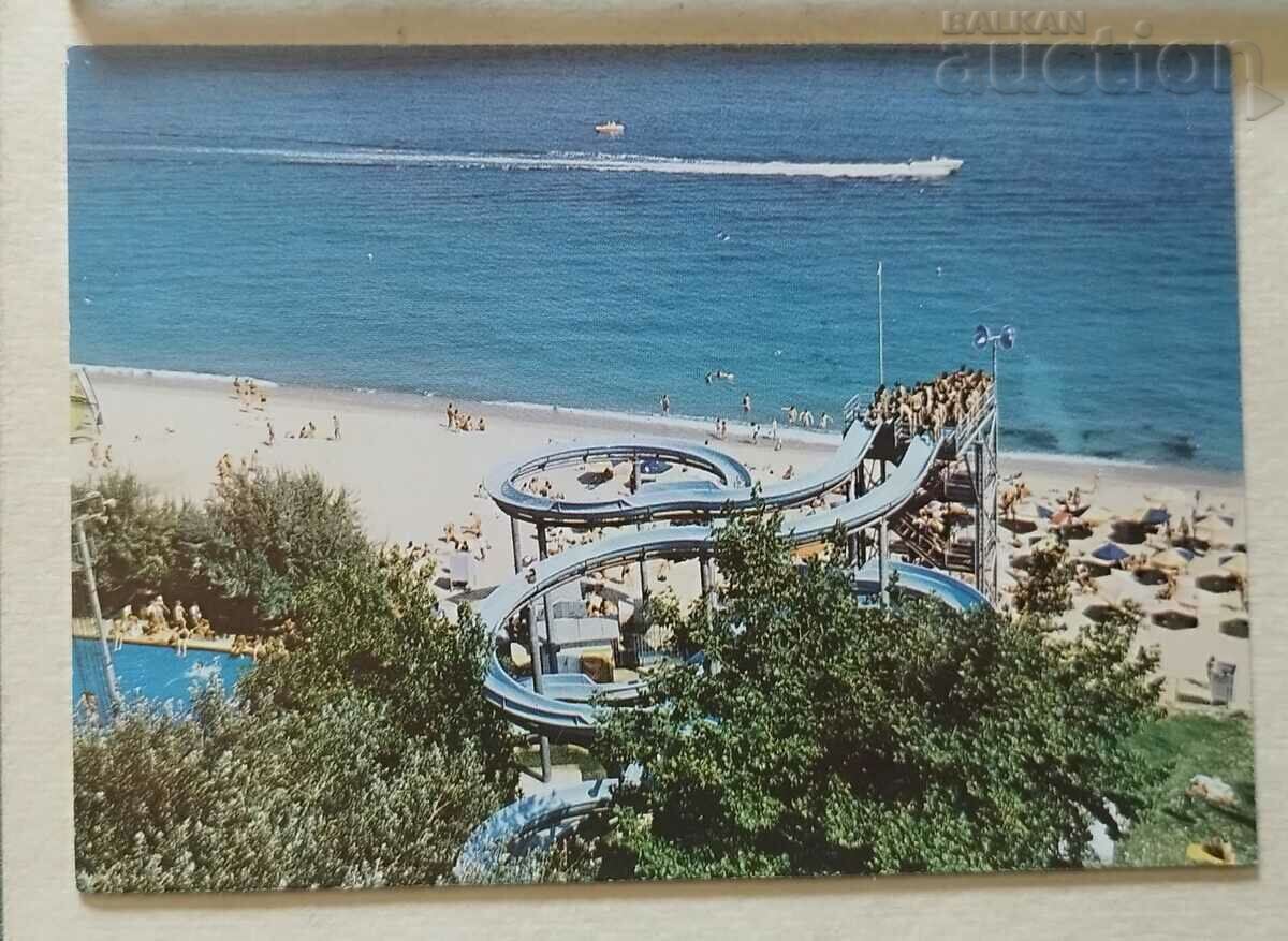 Postcard 1987 & GOLDEN Sands Золотые пecku