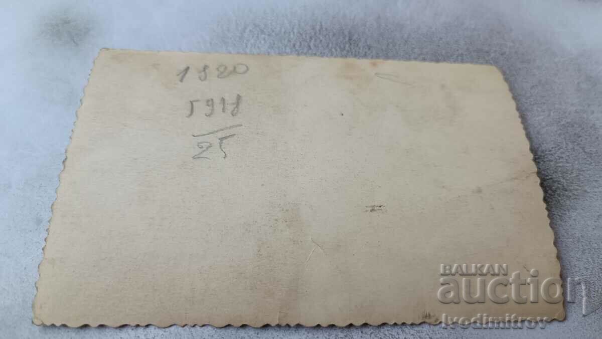 Ms. Sofia Girl and baby in a vintage stroller on the sidewalk with price 3.45 BGN | € 1.76