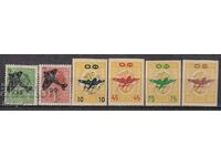 БК 513-518 нНадпечатки за Въздушна поща