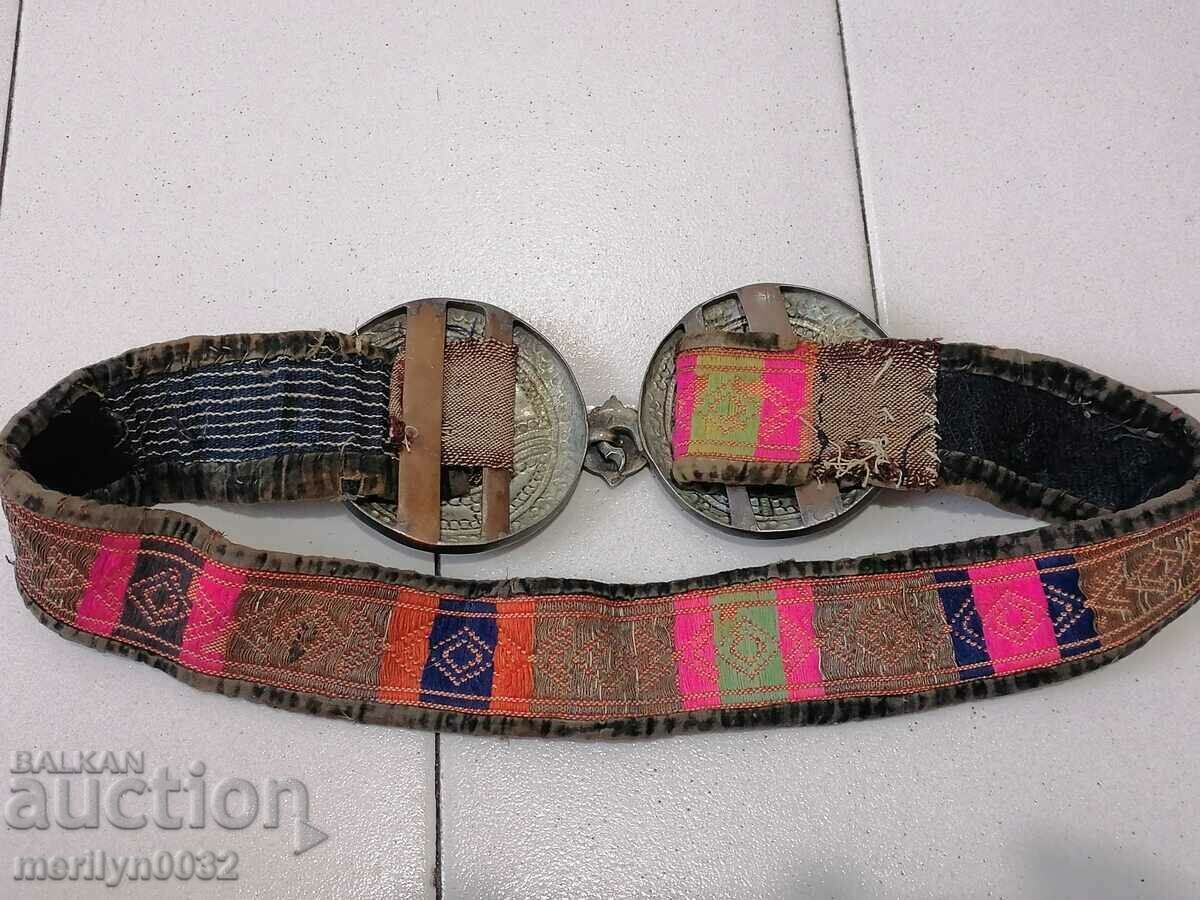 Revival Silver Pafta Belt with Tinsel Pafta Choprazi - 5 Revival Silver Pafta Belt with Tinsel Pafta Choprazi - 5