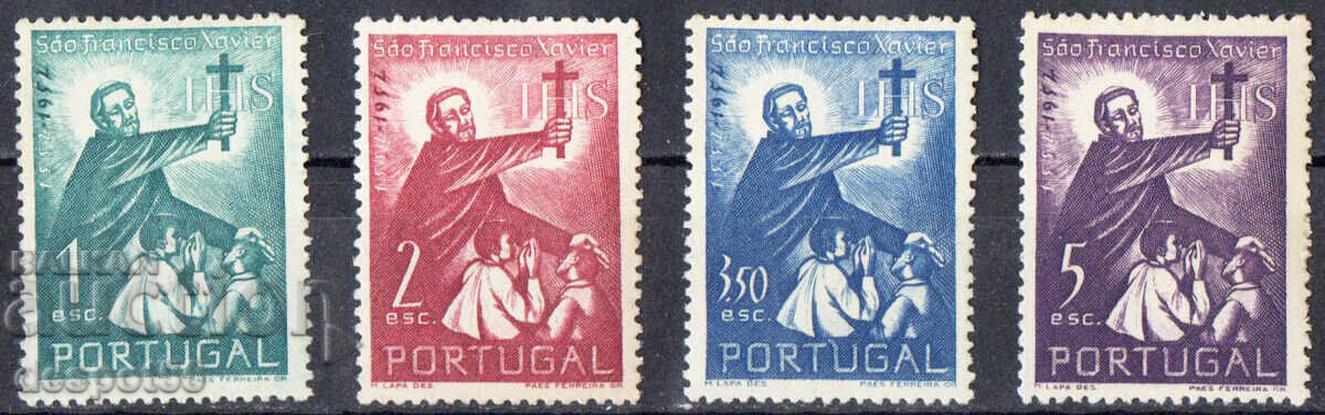 1952 Portugalia. 400 de ani de la moartea Sf. Francisco Xavier