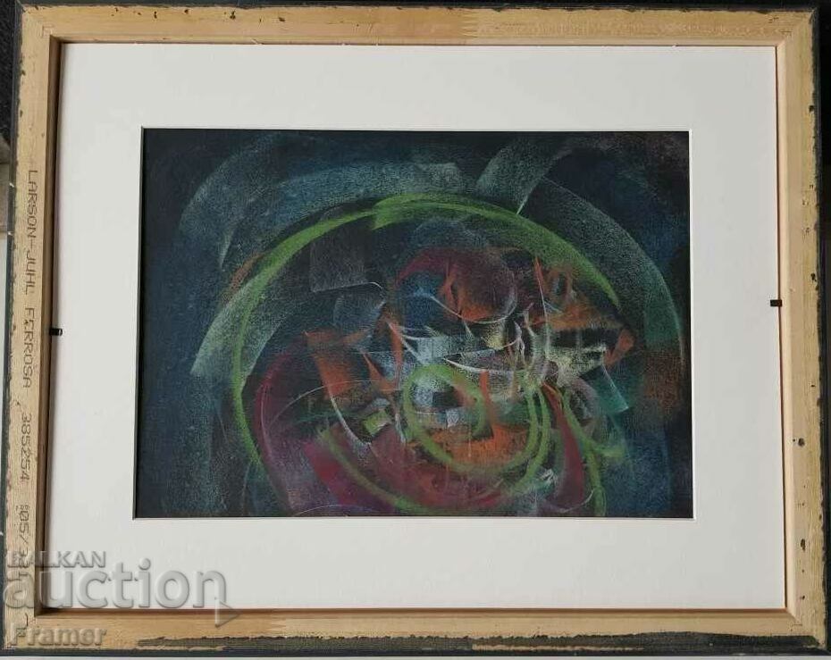 Delivery of VASIL IVANOV 1909-1975 In the distant space TWO SIDED 1970s Delivery of VASIL IVANOV 1909-1975 In the distant space TWO SIDED 1970s