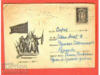 BULGARIA TRAVEL ENVELOPE PICTURE OCTOBER 1917 20th 1958