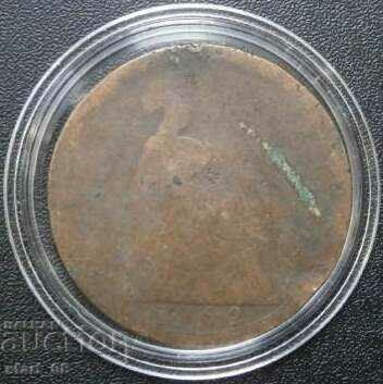 Great Britain 1 penny 1862