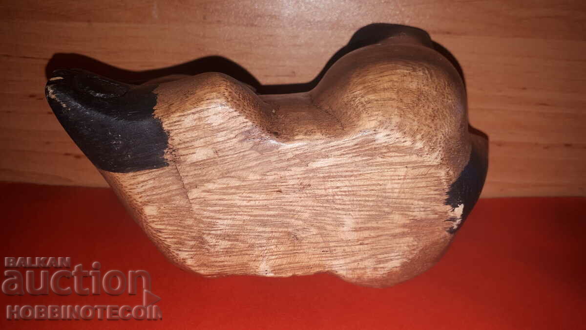 WOODEN FIGURINE CAT STATUETTE 3 - 5 WOODEN FIGURINE CAT STATUETTE 3 - 5