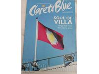 Football - Claret and blue Magazine - Aston Villa /Aston Villa/
