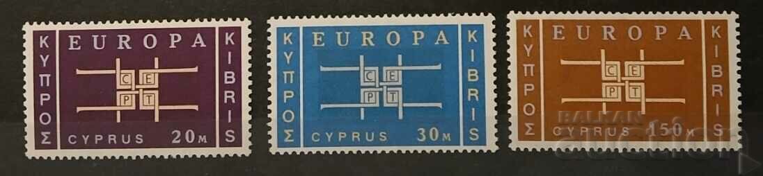 Ελληνική Κύπρος 1963 Ευρώπη CEPT €65 MNH