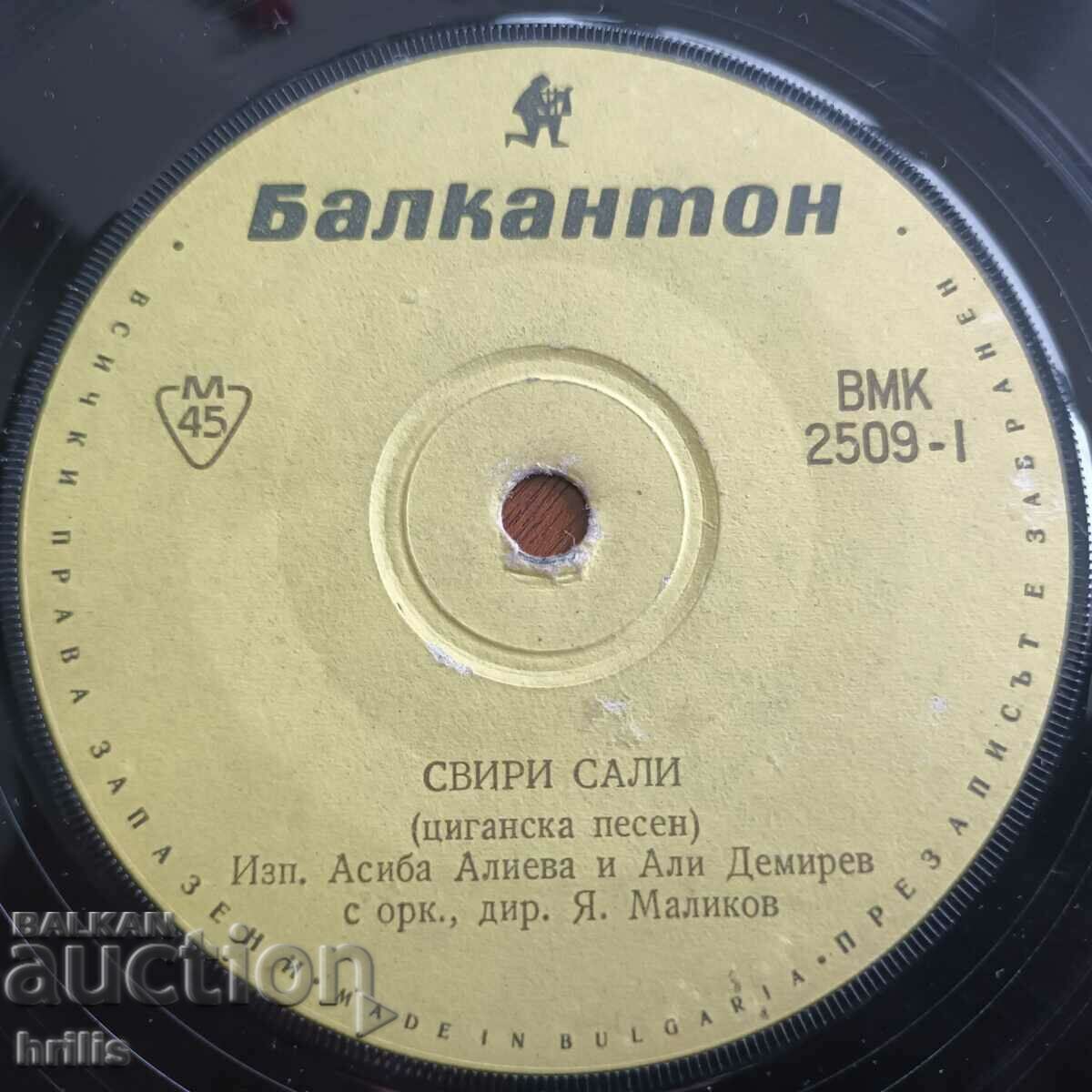 SMALL RECORD - GYPSY SONGS with price 1.50 BGN | € 0.77 SMALL RECORD - GYPSY SONGS with price 1.50 BGN | € 0.77