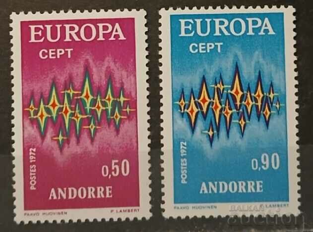 Френска Андора 1972 Европа CEPT 18 € MNH