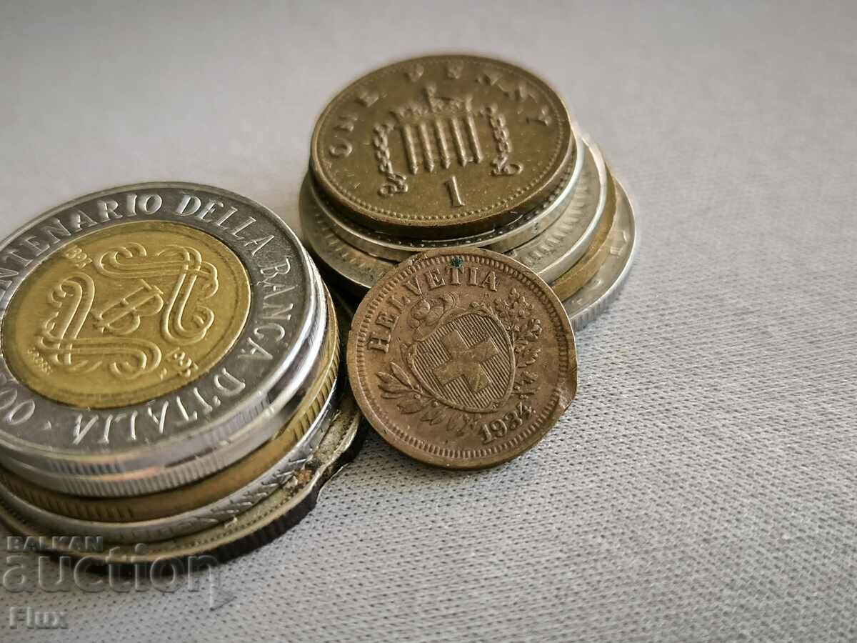 Coin - Switzerland - 1 rupene | 1934; Series B with price 4.50 BGN | € 2.30 Coin - Switzerland - 1 rupene | 1934; Series B with price 4.50 BGN | € 2.30