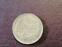 1991 год 1000 лири   Турция