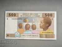 Τραπεζογραμμάτιο - Κέντρο. Αφρικανικές Πολιτείες - 500 φράγκα UNC | 2002