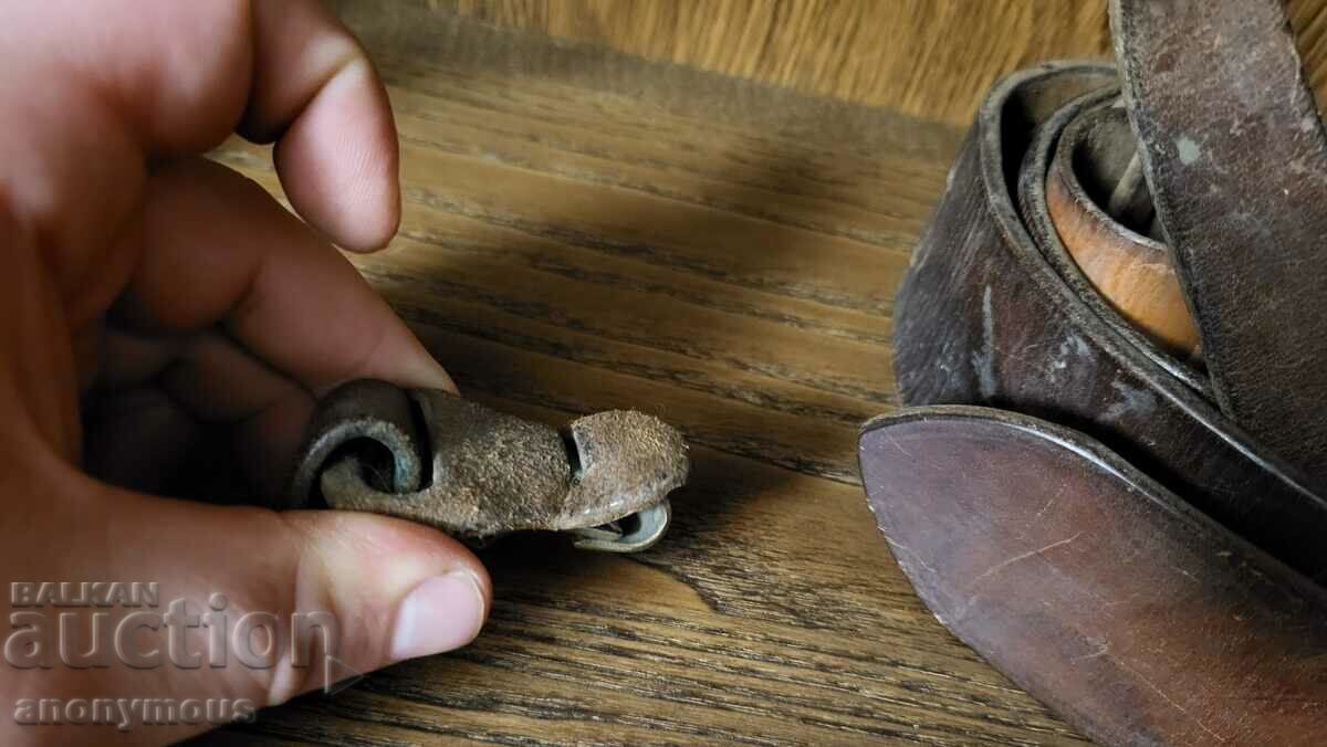 Auction Bulgarian officer's belt the first world war Auction Bulgarian officer's belt the first world war