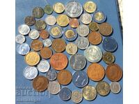 Set of 47 coins from Italy, England, Vatican and others
